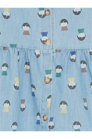 abito in cotone azzurro BOBO CHOSES KIDS | B225AB089451